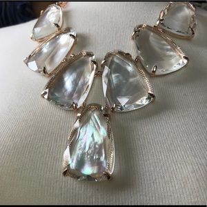 KENDRA SCOTT HARLOW IN IVORY PEARL ROSE GOLD